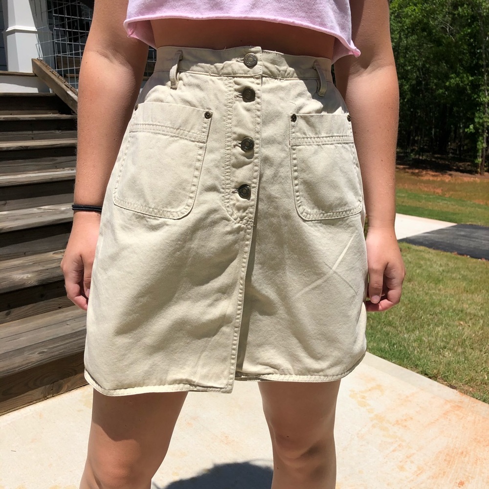 Vintage Liz Claiborne canvas skort